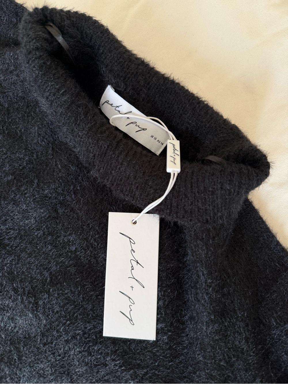 NWT Petal & Pup Black Daril Dress Women’s 10 - Picture 6 of 15